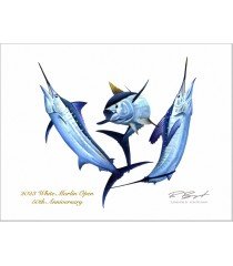 White Marlin Open 50th Anniversary Art